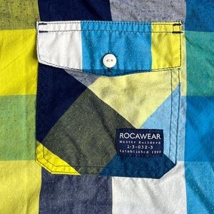 Rocawear Plaid Button Up
Size Youth XL